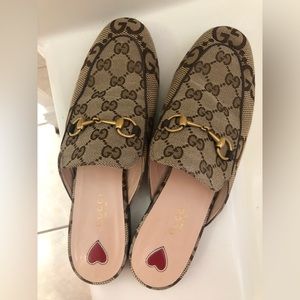 Gucci Jumbo GG princetown mule sz 39